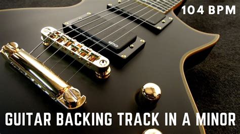 guitar backing track